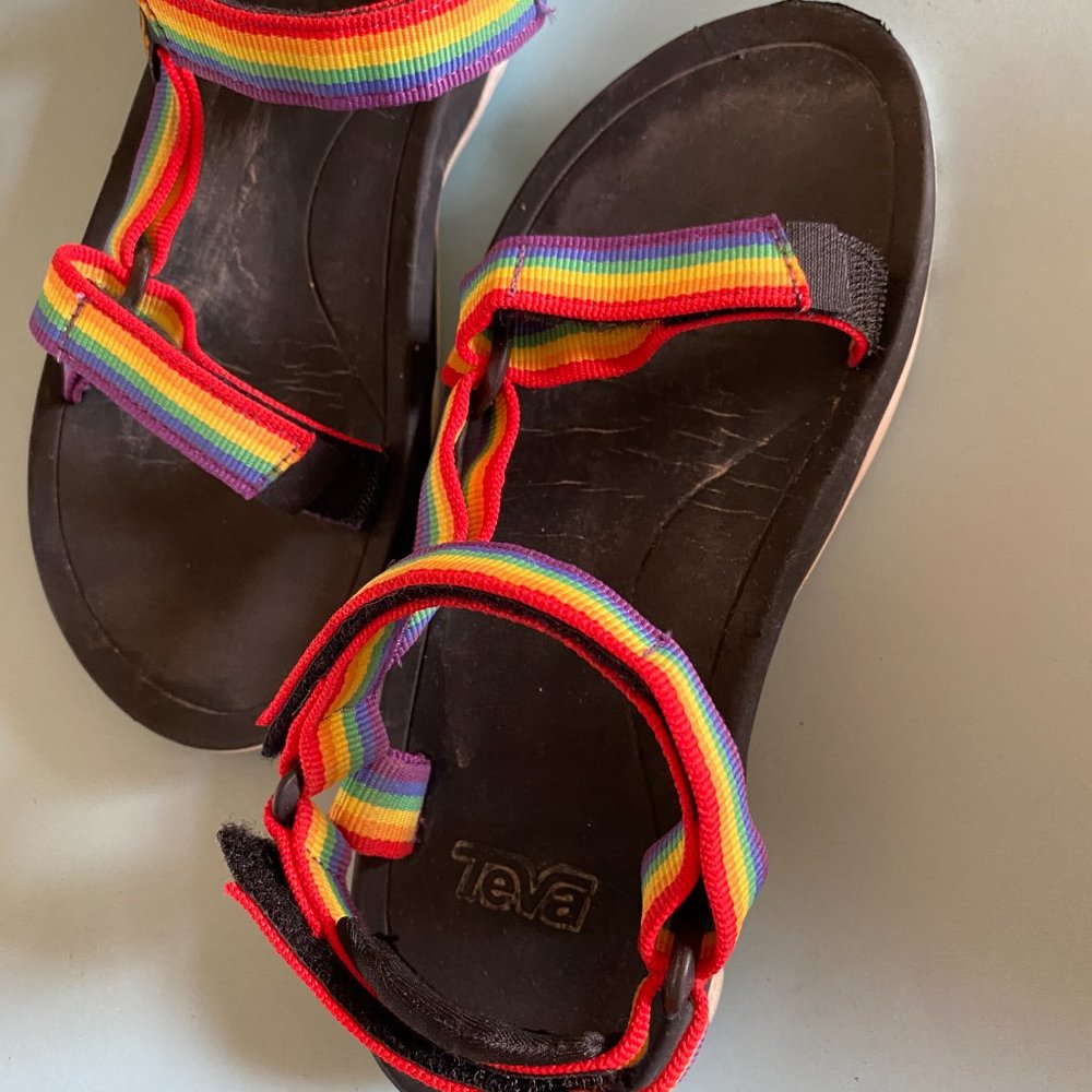 TEVA pride sandals